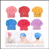 کلاه حمام پاپیون دار