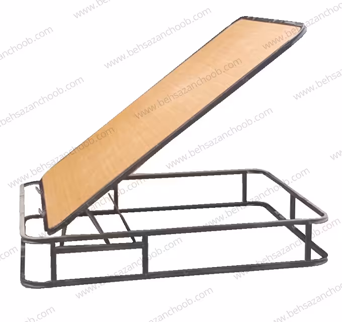 کفی تخت جکدار ام دی اف 1/5 نفره base22