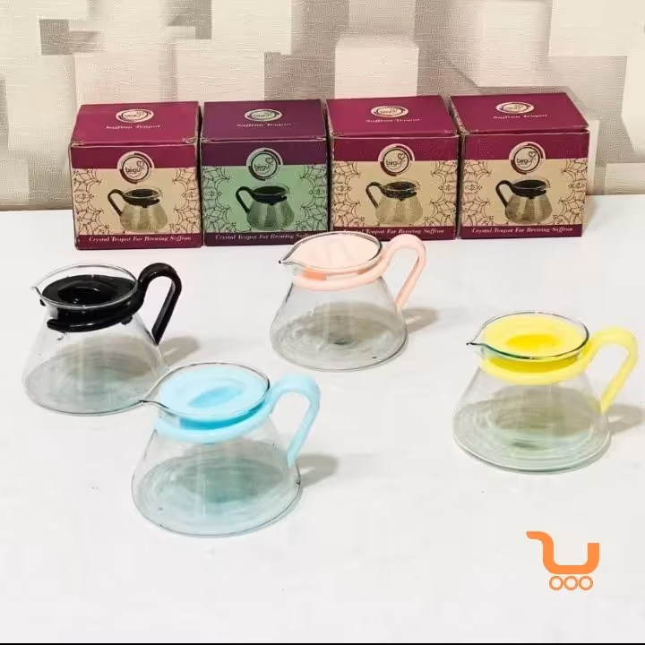 قوری زعفران  پیرکس