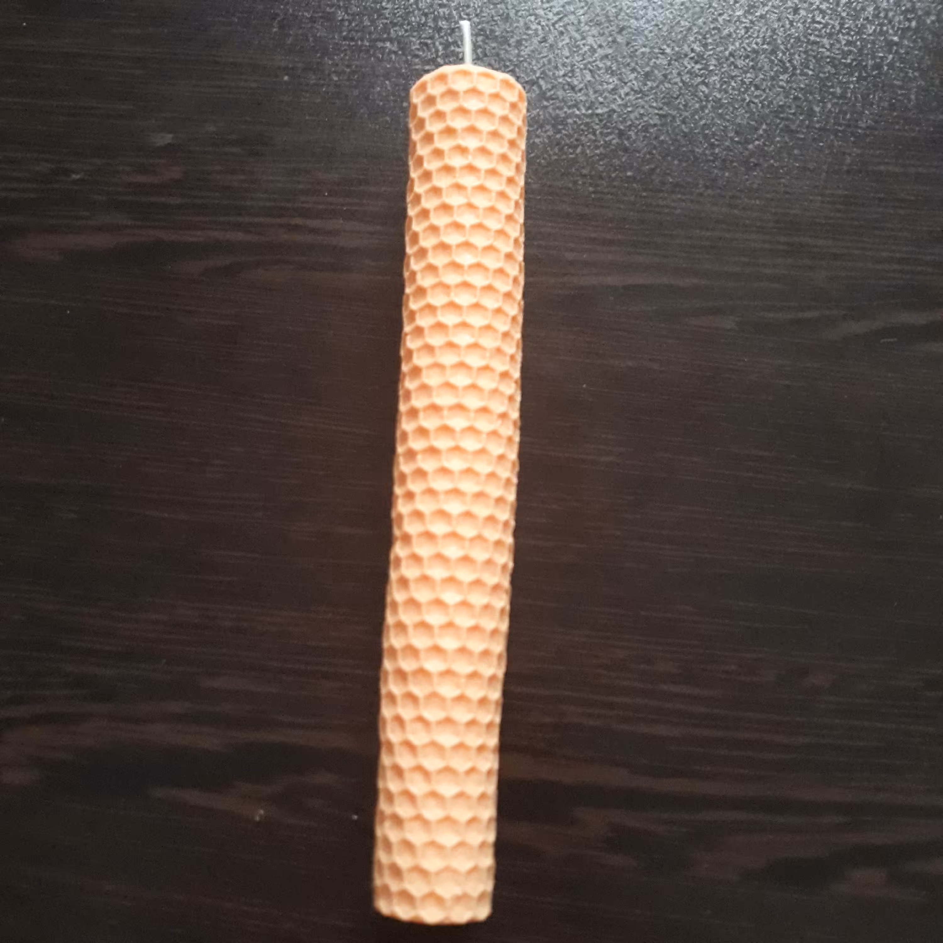 شمع موم طبیعی عسل نارنجی پاستیلی