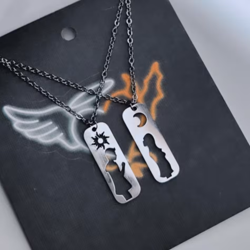 ست گردنبند ماه و خورشید 