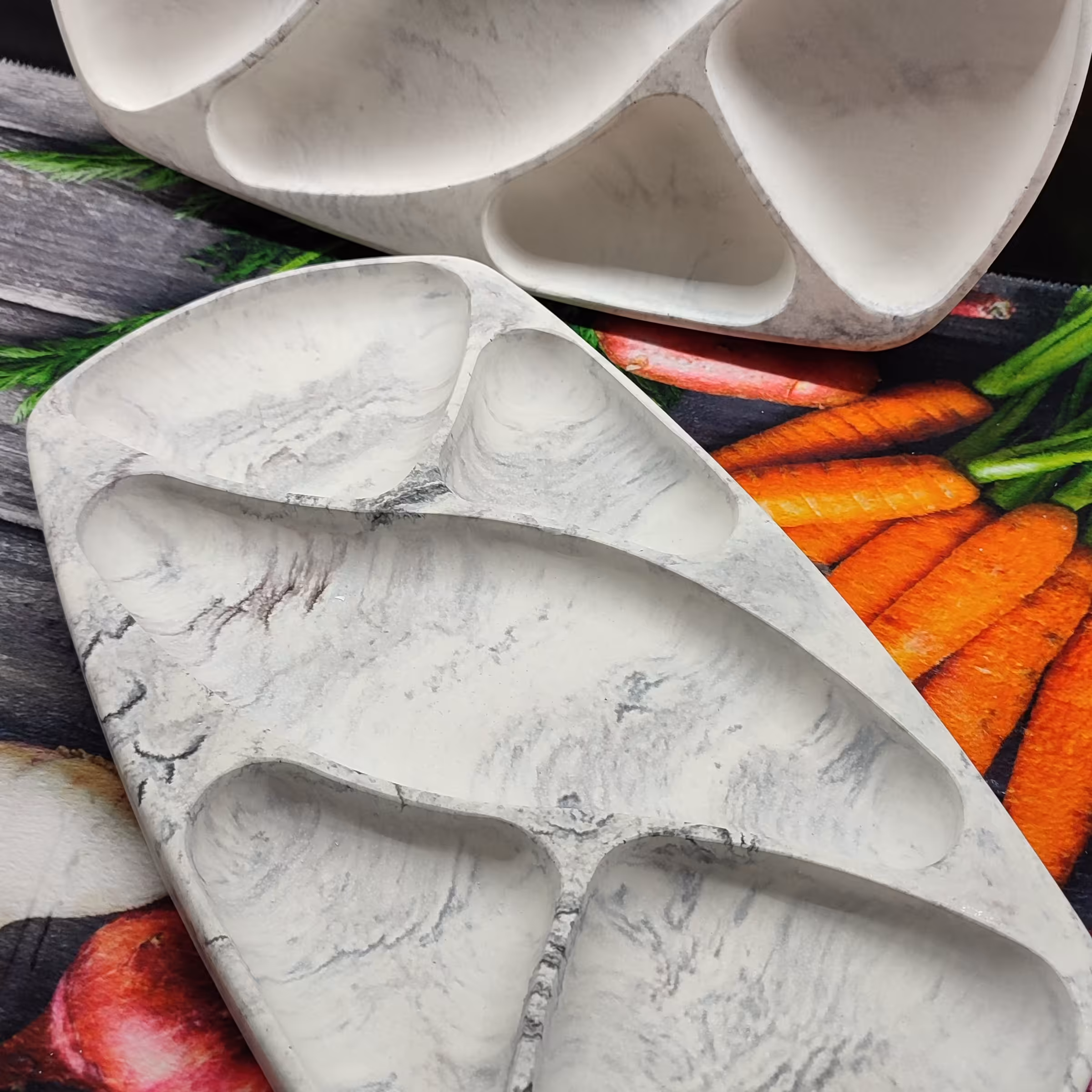 ظروف سرو و پذیرایی سنگ مصنوعی و بتن 