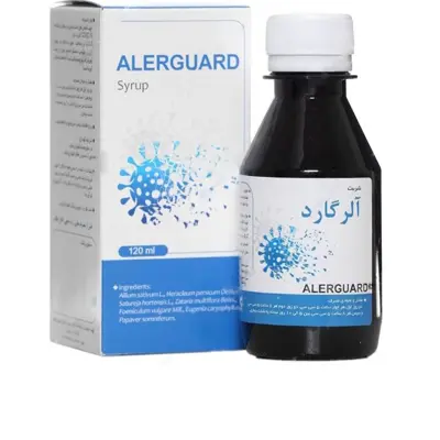شربت آلرگارد اصل ضد کروناشربت آلرگارد نیاک 120 میلی لیتر کووید19