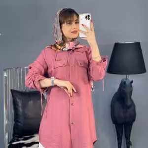 مانتو زنانه ابروبادی مدل استین گت