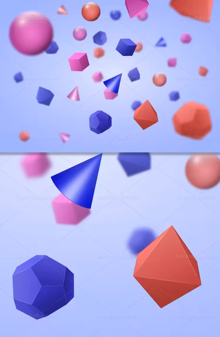 وکتور بک گراند اشکال هندسی رنگی | گرافیک با طعم تربچه