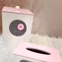 سطل و جا دستمال کاغذی