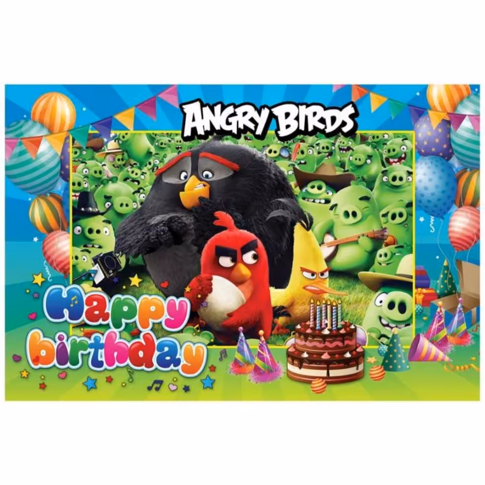 بنر تم تولد بیم بوم طرح انگری برد کد 02