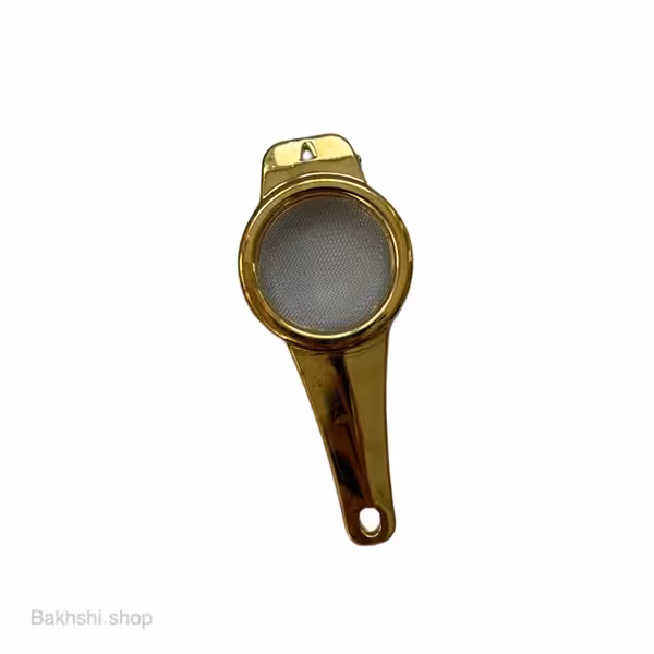 چای صاف کن مدل کروم طلایی