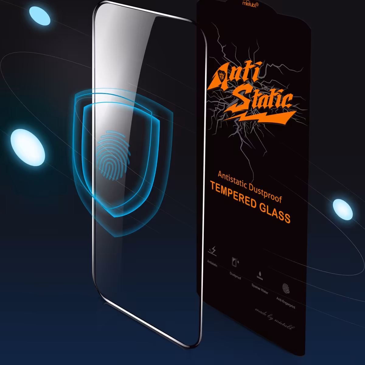 گلس   Anti-static برند mietubl  موجود برای انواع مدلها