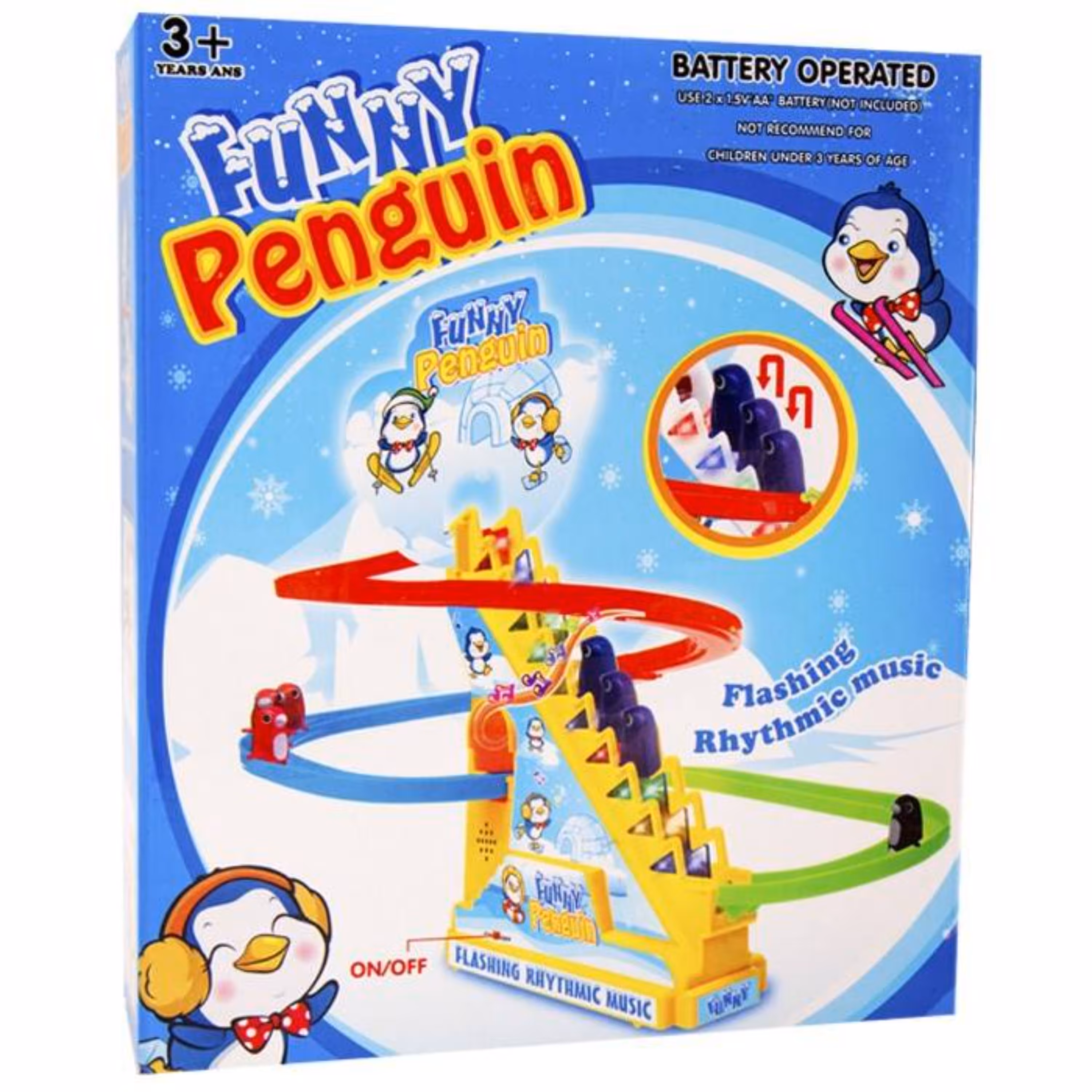 اسباب بازی پله برقی پنگوئن مدلFunny Penguin