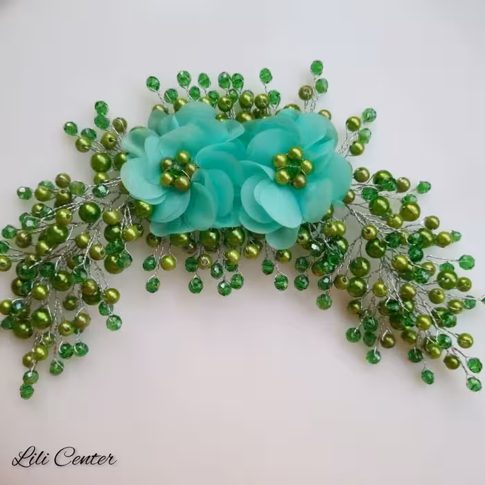 ریسه مجلسی زیبا  وارداتی طرح دو گل