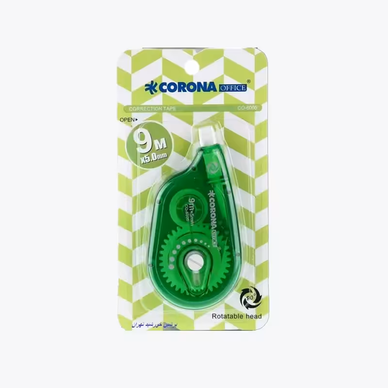 لاک غلط گیر نواری كرونا مدل Corona Co-6005  (9 متر)