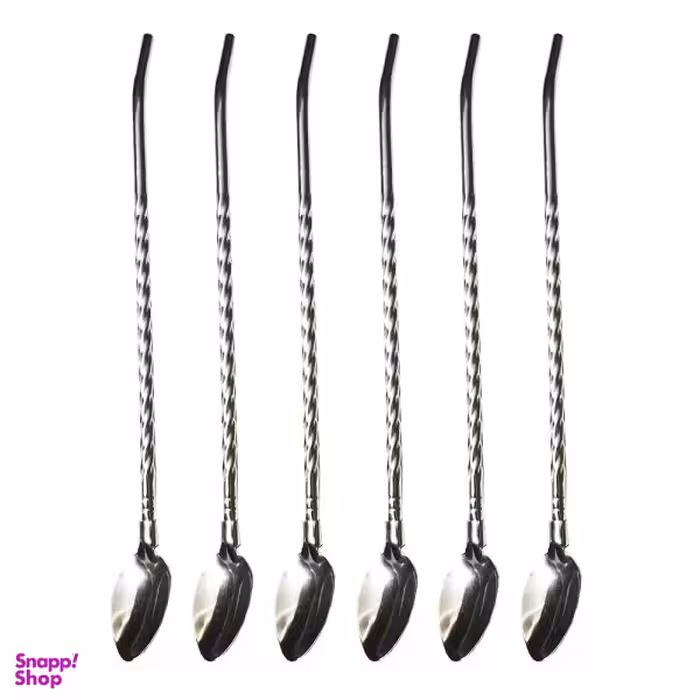 قاشق شربت خوری مدل 251 مجموعه 6 عددی