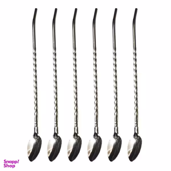 قاشق شربت خوری مدل 251 مجموعه 6 عددی