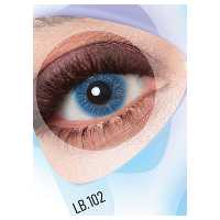 لنز رنگی کلیر ویژن lb102(آبی بدون دور)