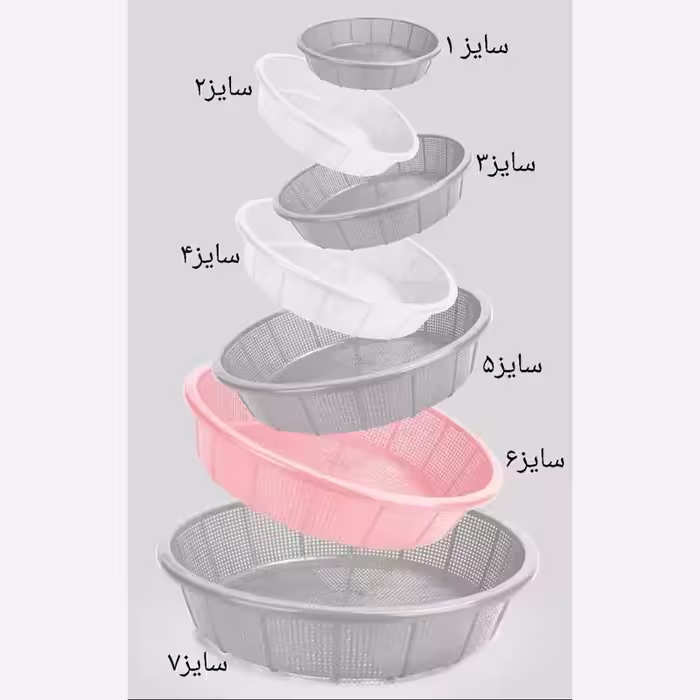 آبکش خوشرنگ سایز2 ایده آل