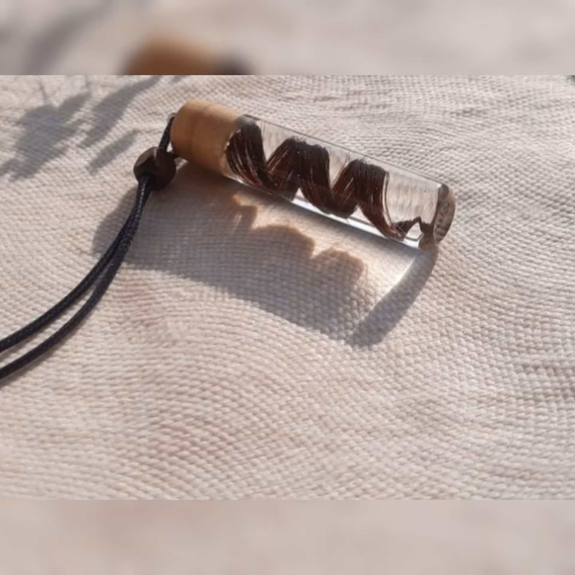 گردنبند چوب ورزین  موی یار