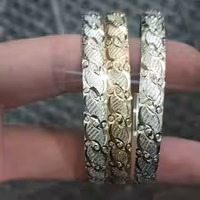 النگو نقره کد 345