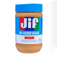 کره بادام زمینی بدون شکر جیف