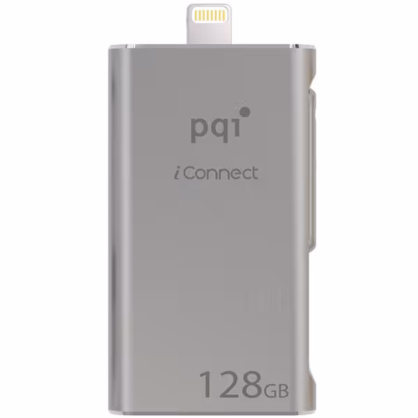 پی کیو آی آی کانکت او تی جی 128 گیگابایت - خاکستری - Hiapple.ir