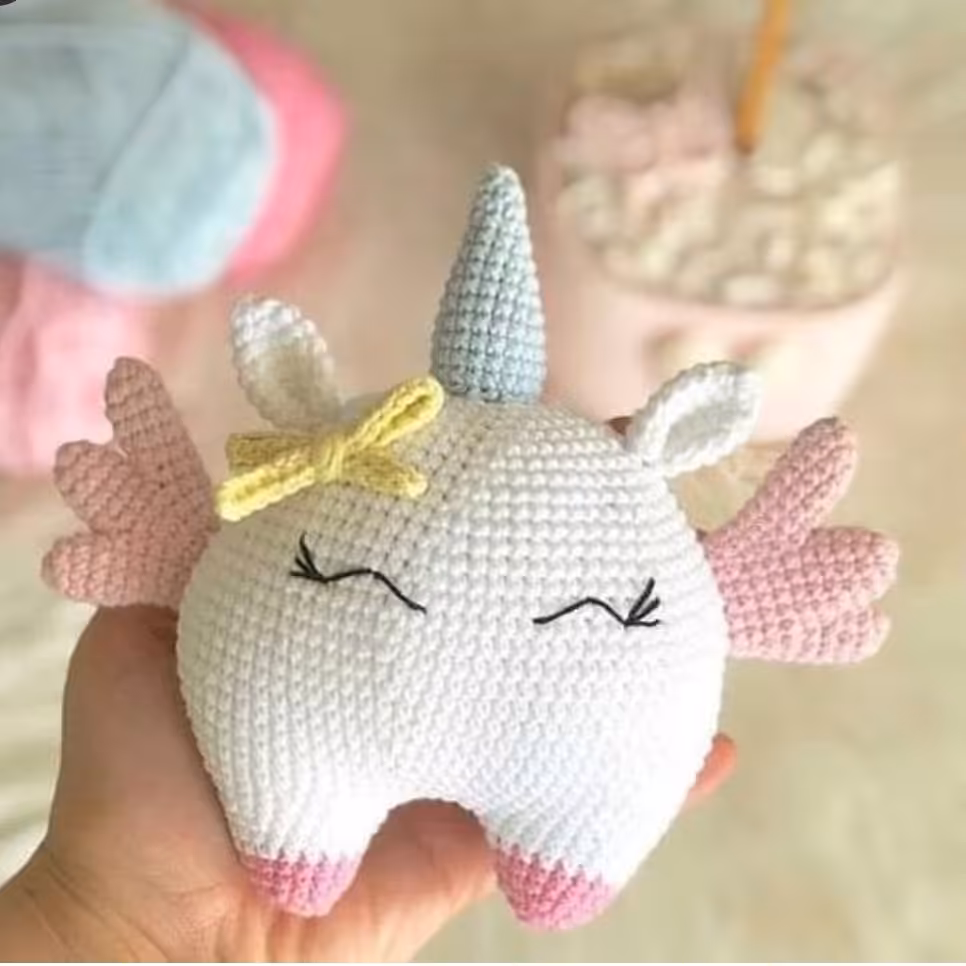 عروسک تک شاخ دندونی دستباف ناری