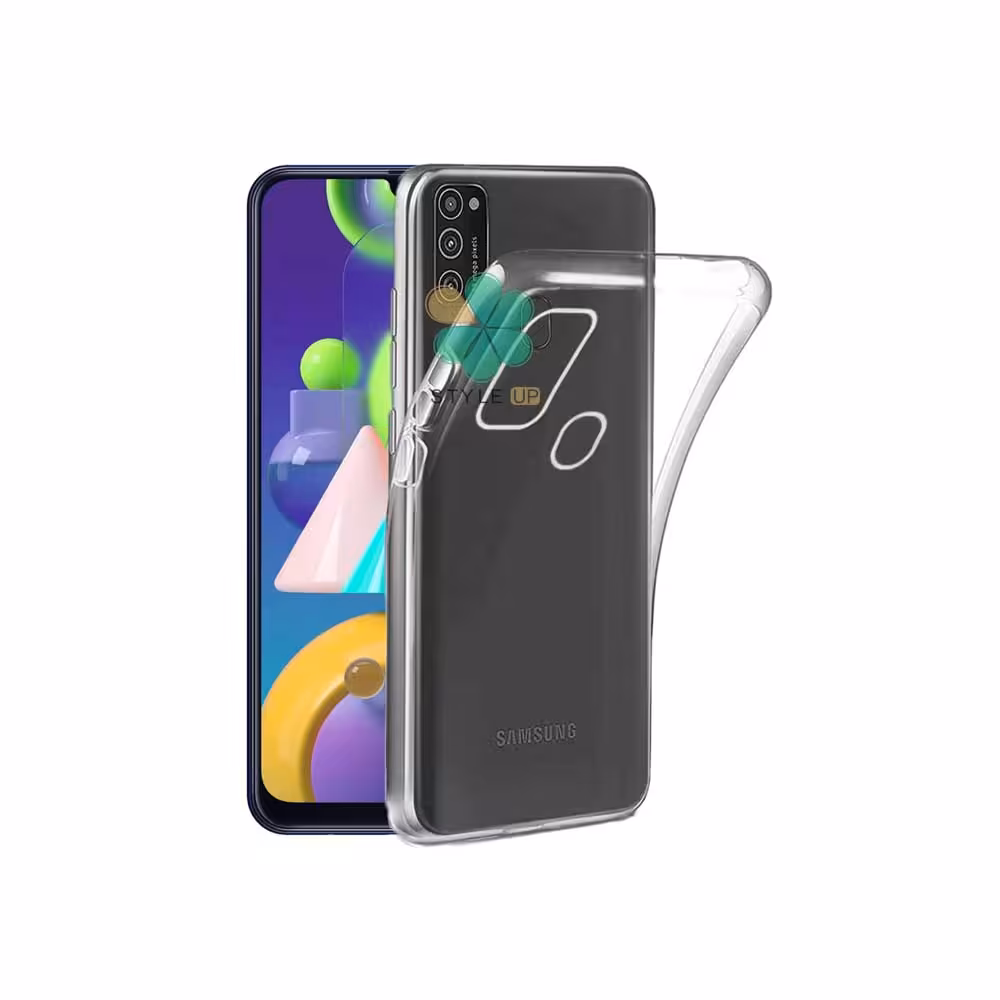 قاب گوشی سامسونگ Samsung Galaxy M21 مدل ژله ای شفاف