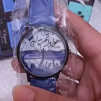 ساعت مچی طرح تیم استقلال(بند چرمی) کد 006
