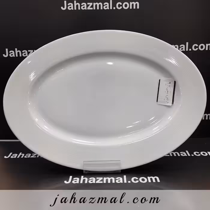 دیس بیضی 36 هتلی سفید چینی تقدیس