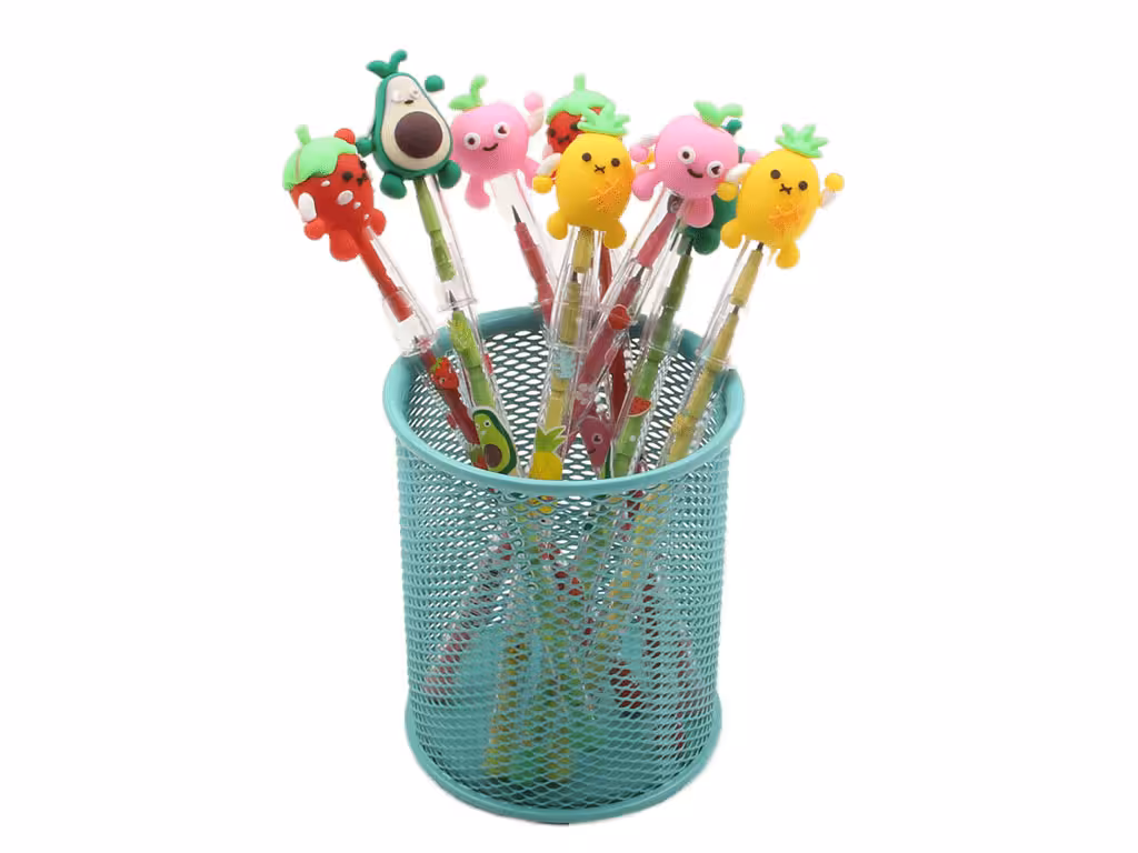 مداد فشاری با سرمدادی طرح میوه