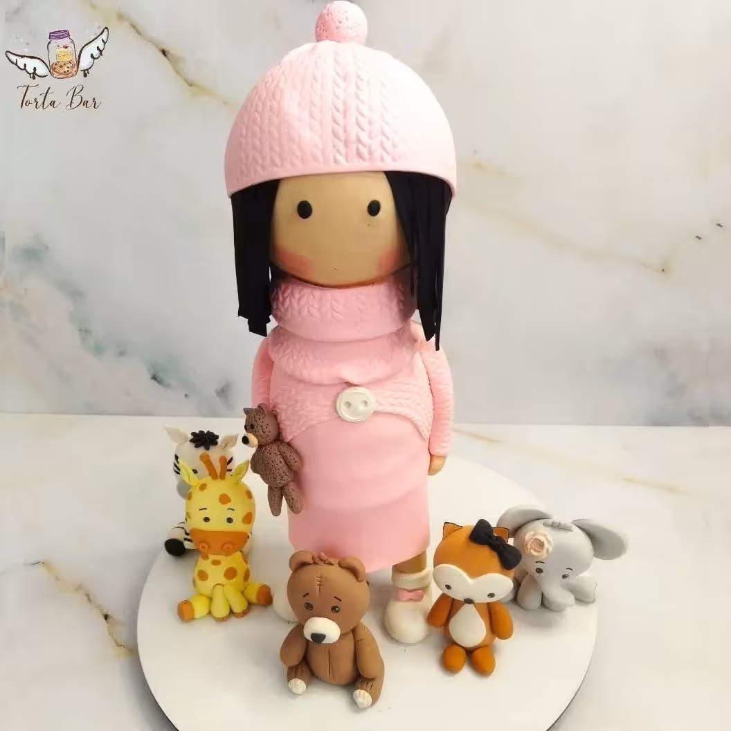 کیک عروسک روسی 