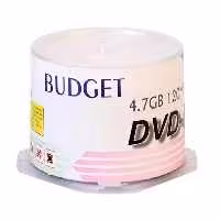 دی وی دی خام باجت مدل DVD-R بسته 50 عددی