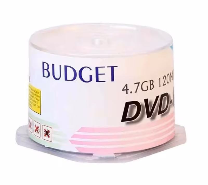 دی وی دی خام باجت مدل DVD-R بسته 50 عددی