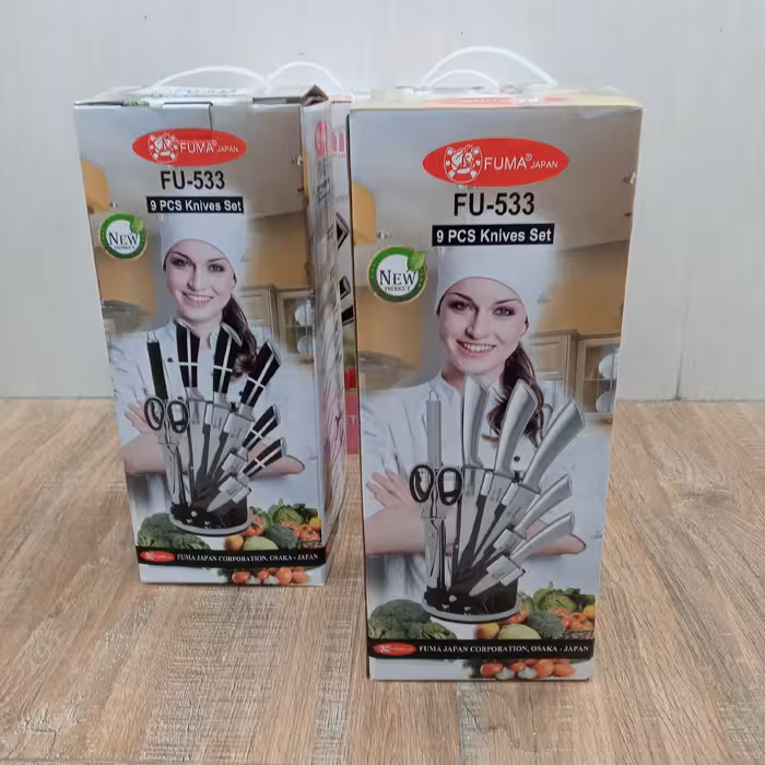 سرویس چاقو  کارد و ساطور  9مارک فوما اصل ژاپن 
