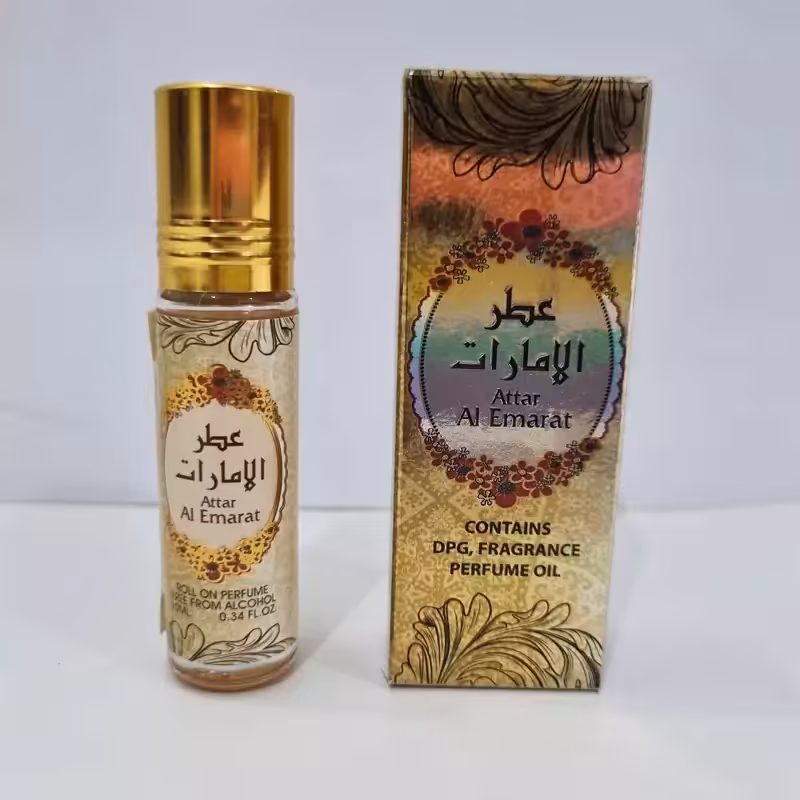 ادکلن عطرالامارات10میل تولیدشرکت اماراتی ارض الزعفران