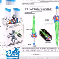 شمشیر باطری خور صدا وچراغدار جنس خوب وارداتی مناسب برای گروه سنی سه سال به بالا