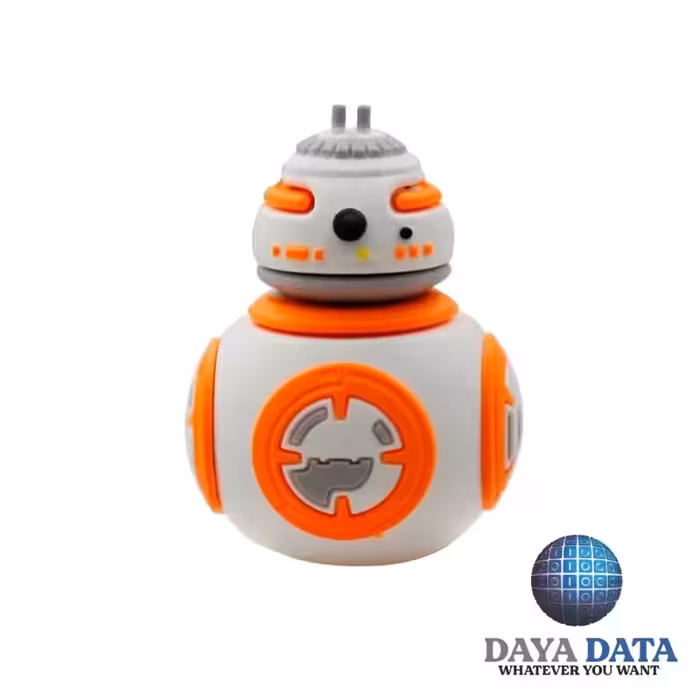 فلش مموری فانتزی دایا دیتا ربات اسفیرو BB8 مدلPC1061-3 ظرفیت32GB-USB2 چندرنگ