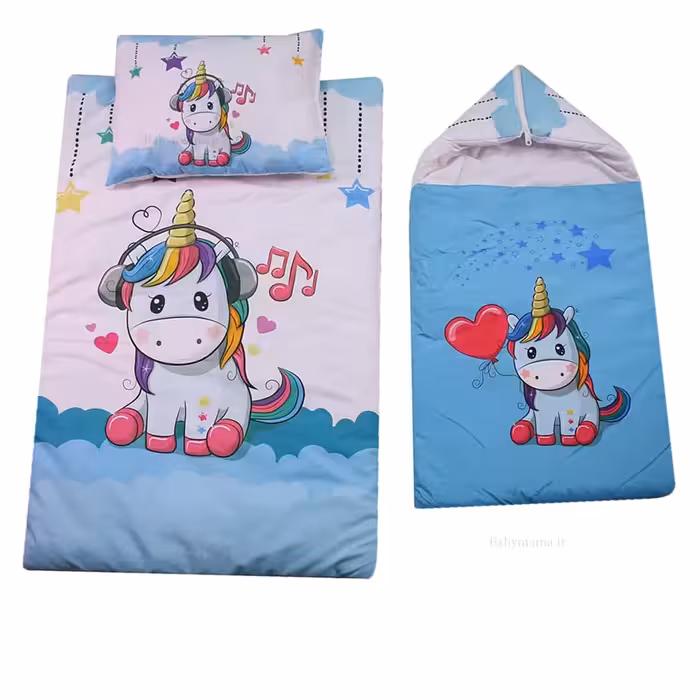 سرویس خواب تترون 3 تیکه یونیکورن