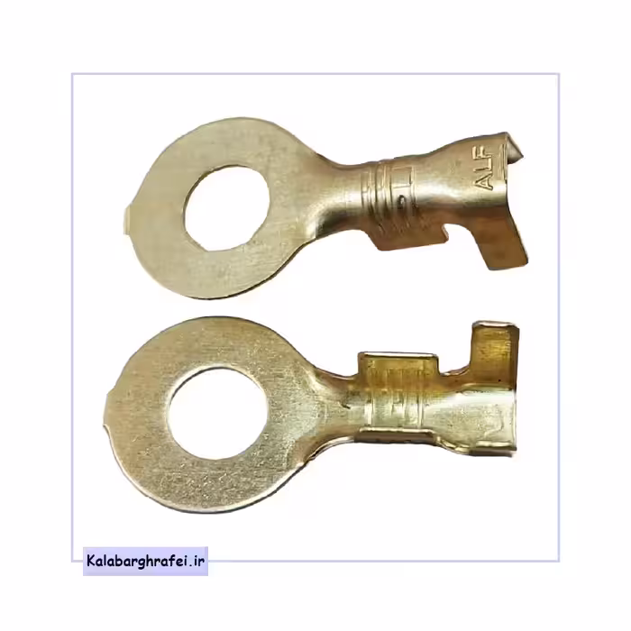 سرسیم مدل مهره خور 6 دور پهن کد 1405 برنج بسته 50 عددی