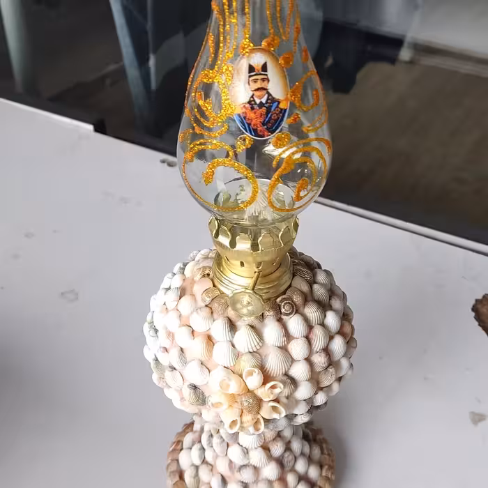 سفال صدف فانوس