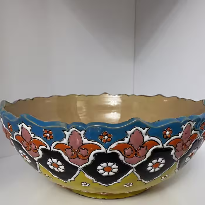 کاسه بزرگ سفالی
