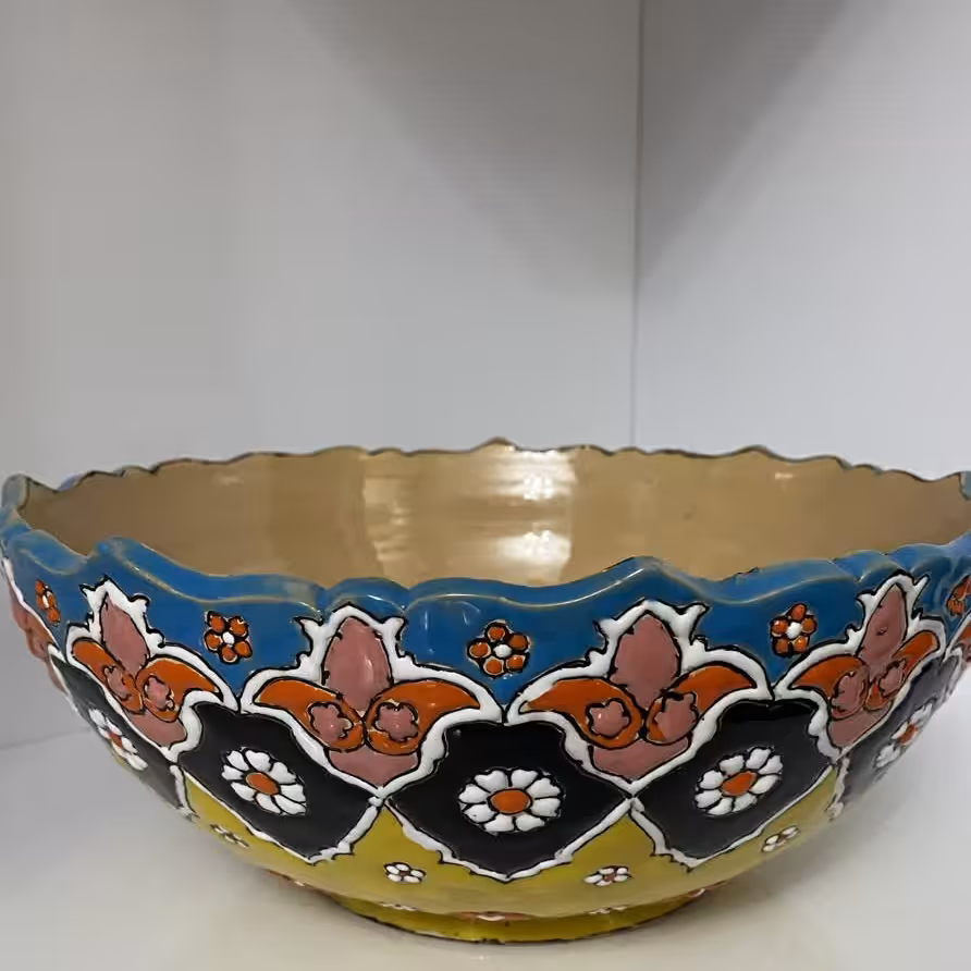 کاسه بزرگ سفالی