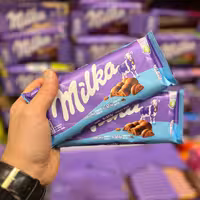 تابلت شکلات میلکا حبابی