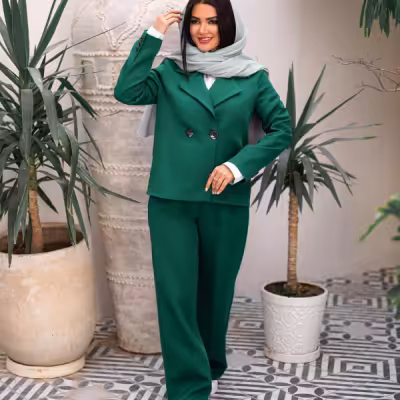 مانتو شلوار مدل لینا