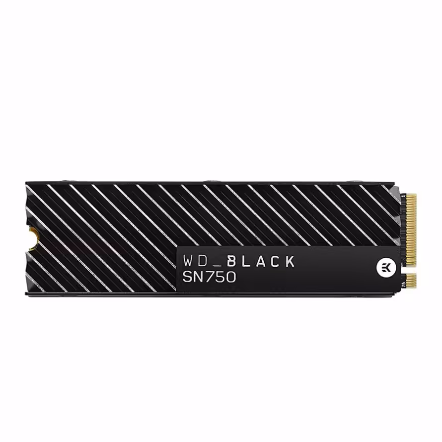 اس اس دی وسترن دیجیتال WD Black SN750 Heat Sink NVMe 500GB