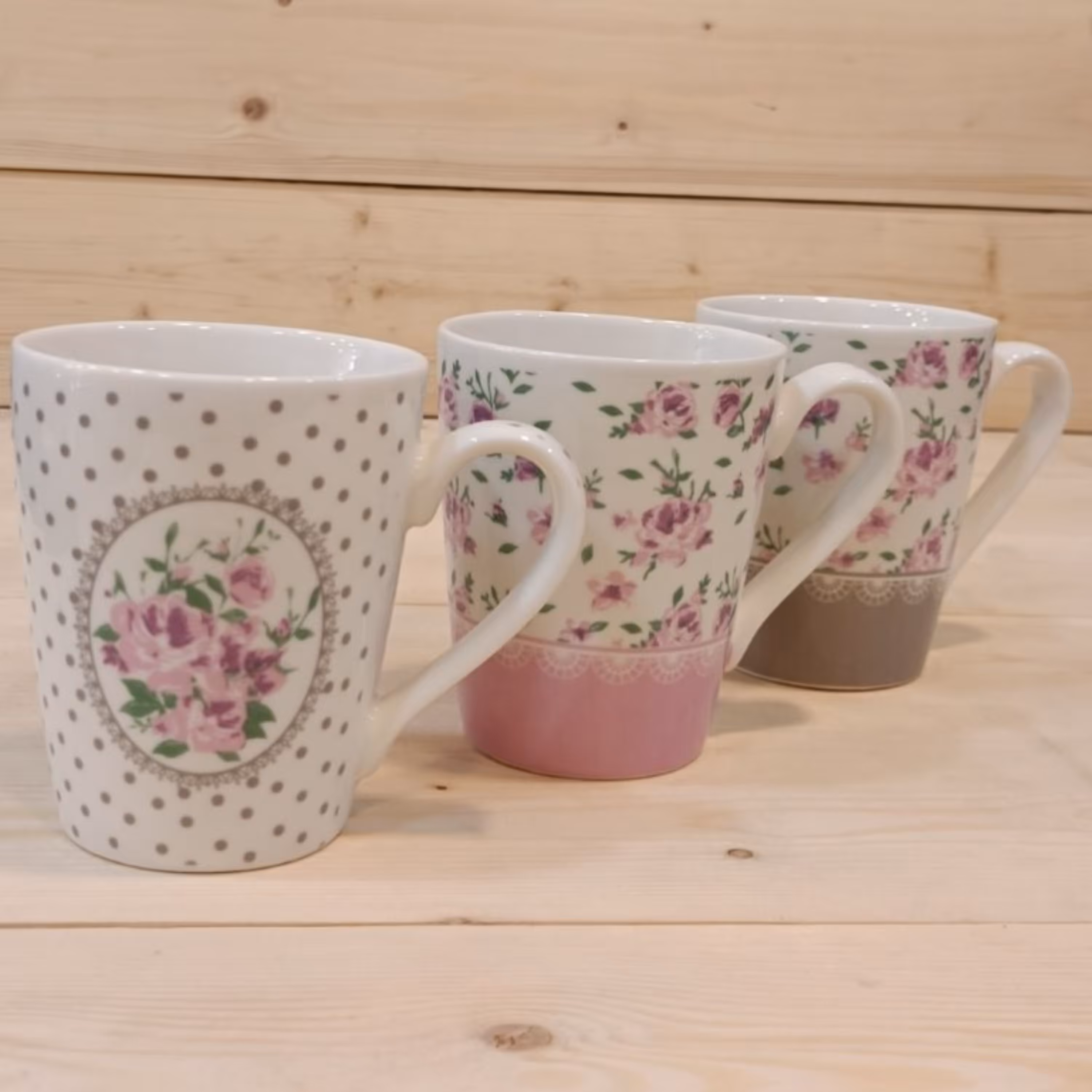 ماگ چینی طرح دار درجه یک(48عددی )