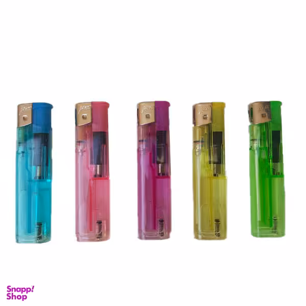 فندک مدل مکس بسته 5 عددی