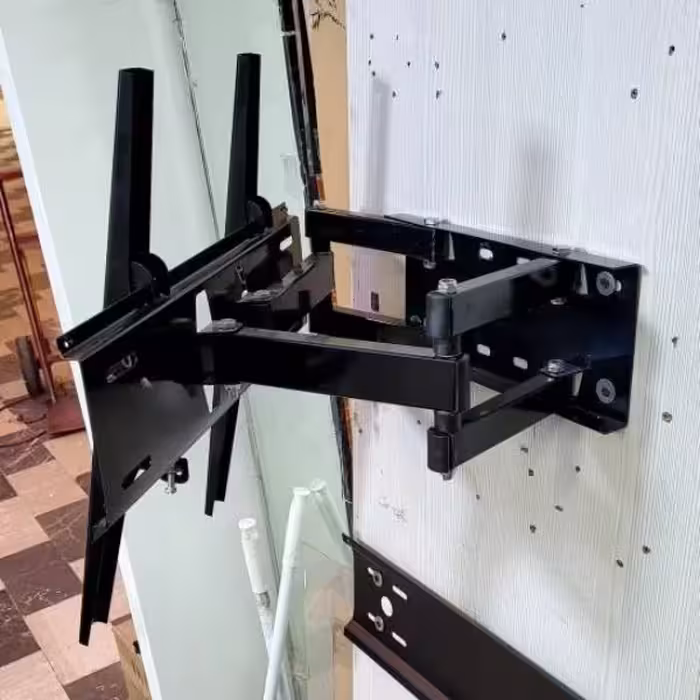 پایه دیواری تلویزیون متحرک 2 بازو