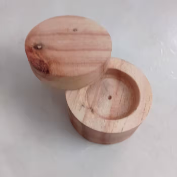 جای حلقه عروسی چوبی 