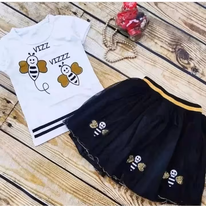 ست تیشرت و دامن زنبوری