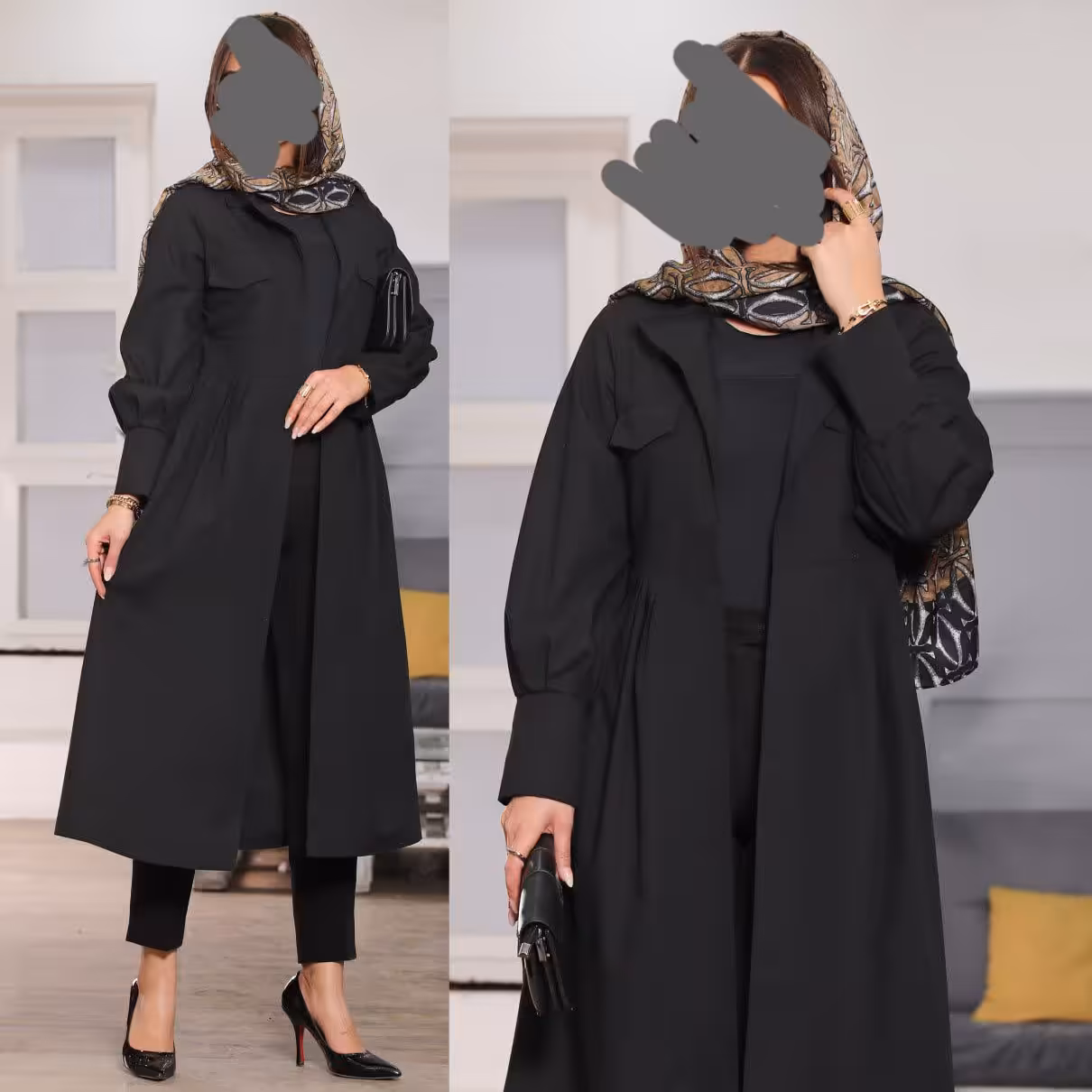 مانتو دوجیب مدل دانژه